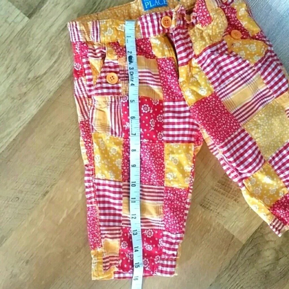Children's Place‎ Girls Patchwork Long Shorts Size 8